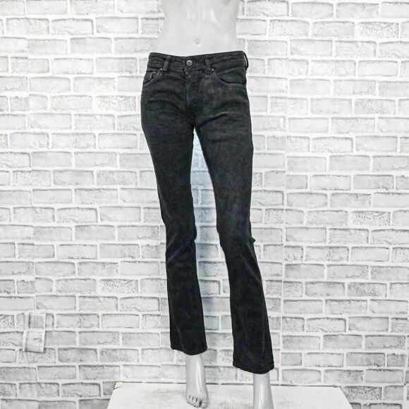 DIESEL Black Gold Women's Skinny denim Jeans faded black size 27 - Picture 1 of 14